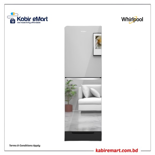Whirlpool Refrigerator Fresh Magic Pro 257L GD I n v Mirror