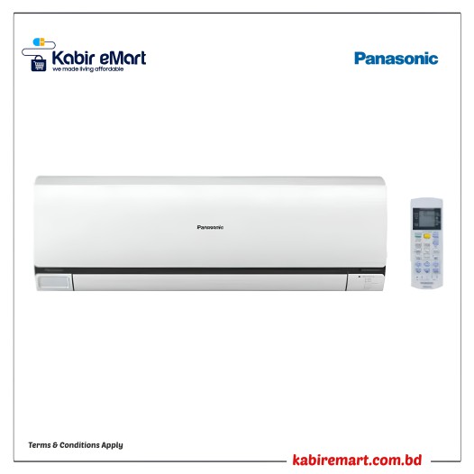 Panasonic 1 Ton Inverter AC Split Type ECONAVI CS-S10PKH