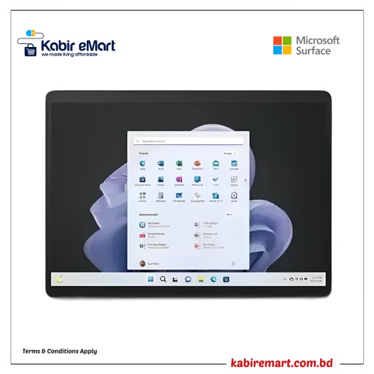 Microsoft Surface Pro 9 Core i7 12th Gen 16GB RAM 512GB SSD 13" 120Hz Touch Laptop (QIY-00001)