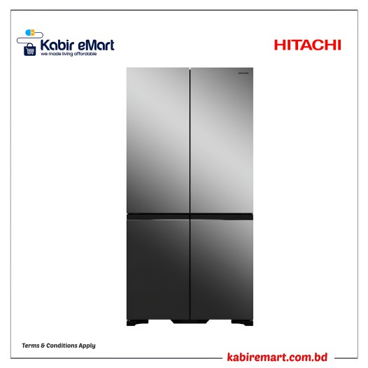 Hitachi French Bottom Freezer   R-WB640V0PBX   MIR    638 L