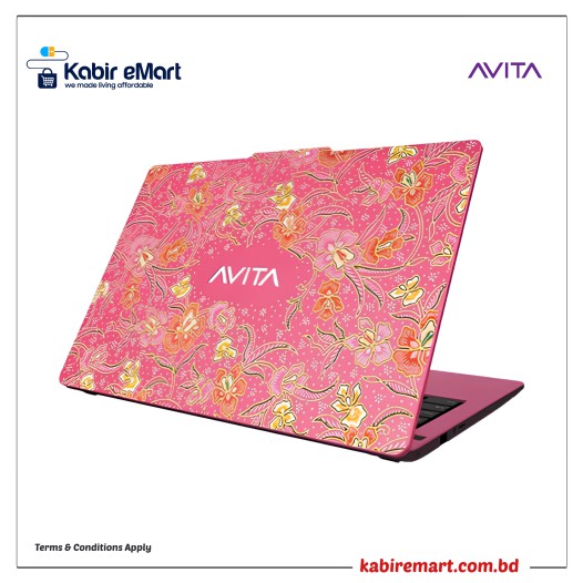 Avita Liber V14 Core i5 11th Gen 14" FHD Laptop Iris on Ruby