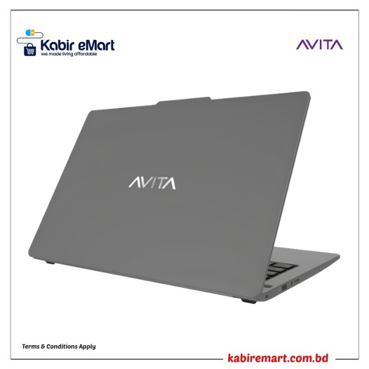 Avita Liber V14 Core i5 11th Gen 14" FHD Laptop Anchor Grey
