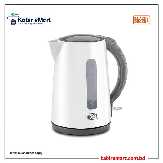 Black & Decker 1.7L Plastic Kettle   JC70-B5