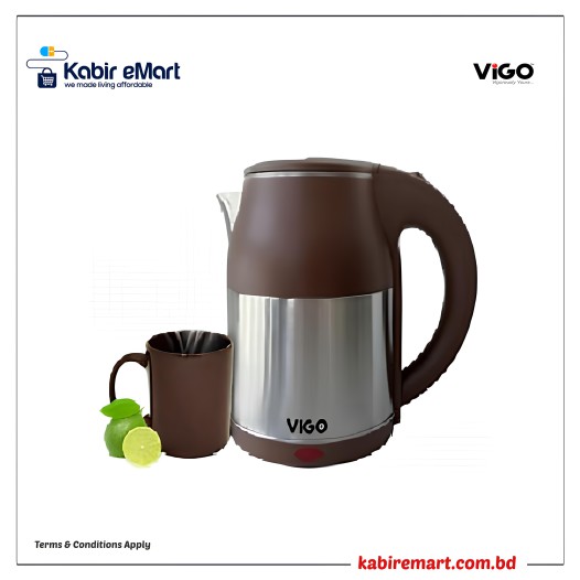 E. Kettle 1.8L VIG-EK-010 (Double Wall) vigo electric kettle
