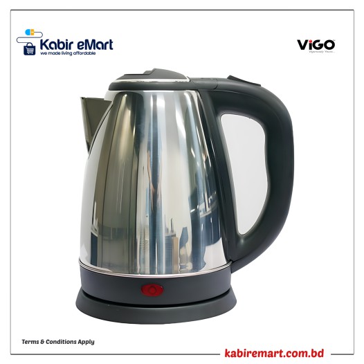 E. Kettle- 1.5 L Vigo Electric Kettle