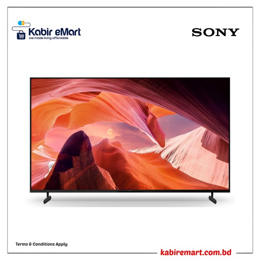 Sony 50 Inch 4K Ultra HD Smart TV Google TV   KD-50X80L