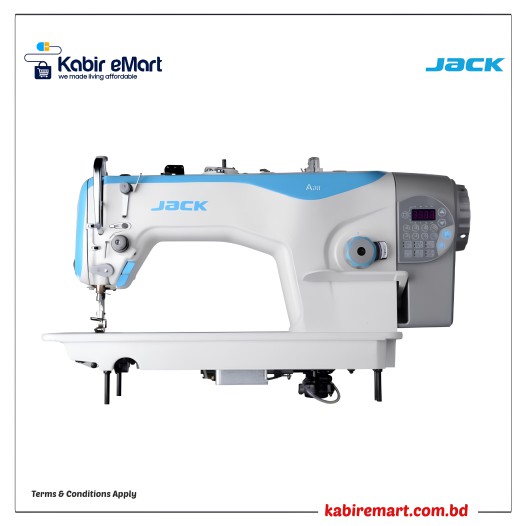 JACK A2S Direct Drive High Speed Computerized Lockstitch Industrial Sewing Machine