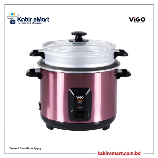 1.8 L Standard Purple Vigo Rice Cooker
