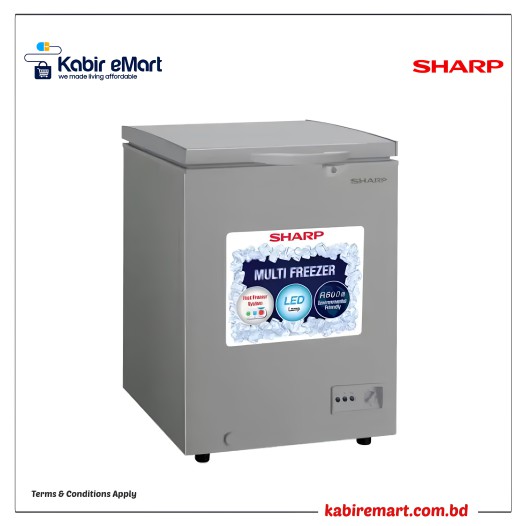 Sharp SJC-118-GY 110 Liters Deep Freezer