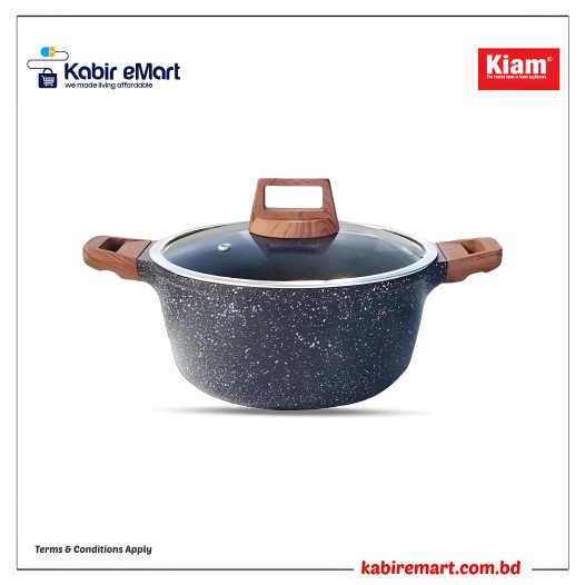 KIAM Die Casting Casserole GL-24cm