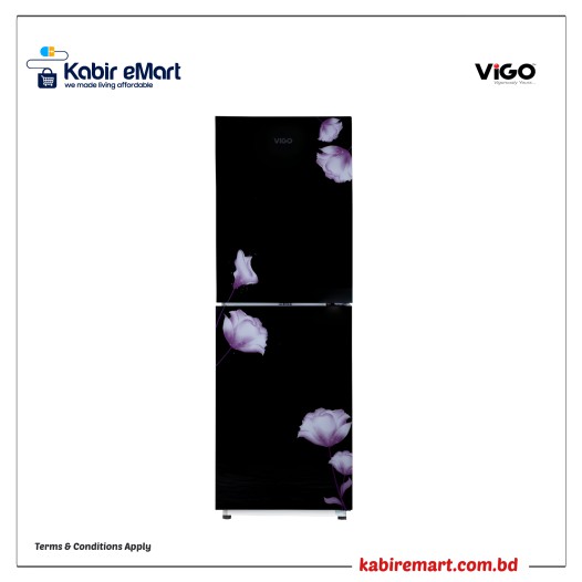 GD Refrigerator RE-252Ltr (Mirror Purple FL-BM) Vigo Refrigerator