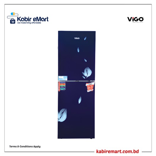 GD Refrigerator RE-238 L Blue-BM vigo Refrigerator