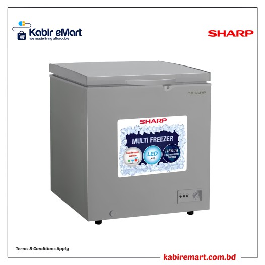 Sharp SJC-178-GY 160 Liters Deep Freezer