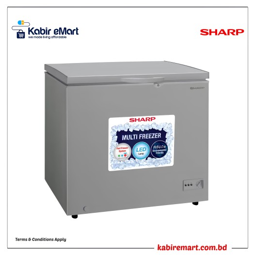 Sharp SJC-228-GY 220 Liters Deep Freezer