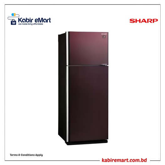 Sharp SJ-EX455P-BR 397 Liters Inverter Refrigerator