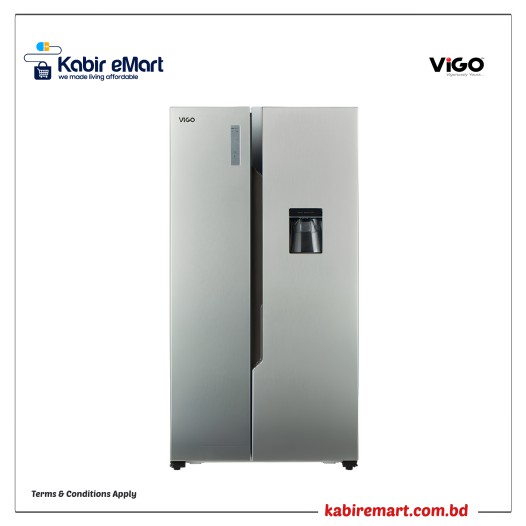 side by side door Refrigerator SHR-566 Ltr Vigo Refrigerator Side by Side