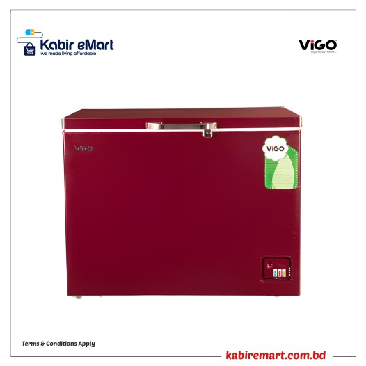 Chest Freezer VIG- 150 L Red Vigo Chest Freezer