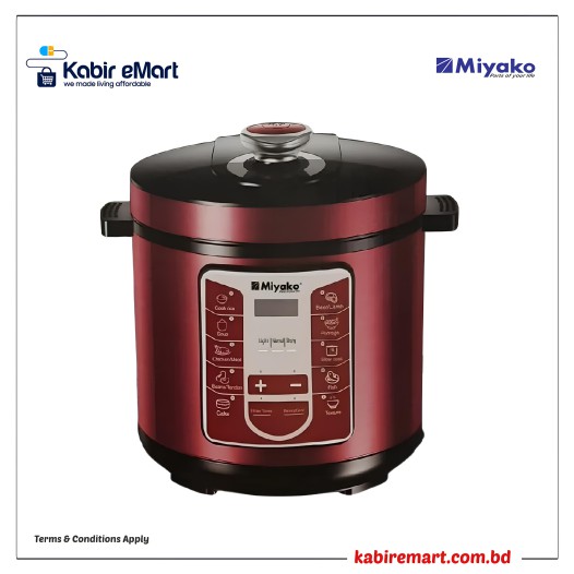 Miyako EPC-A612 Electric Pressure Cooker- 6Liters
