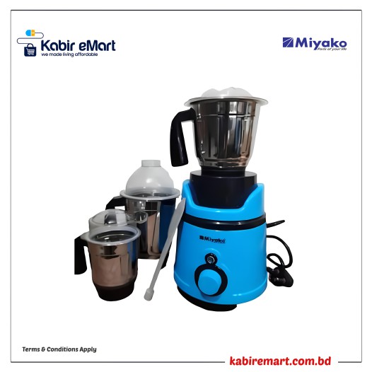 Miyako 1000W 3 Jars Electric Grinder Juicer and Blender