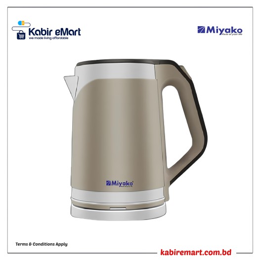 Miyako 1.8 Liter Automatic Electric Kettle (MJK-18TES)