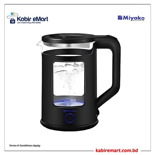 Miyako 1.8 Liter Automatic Electric Kettle (MK-4180BS)