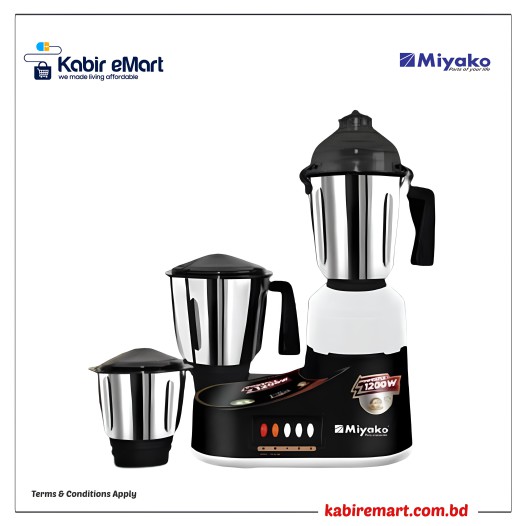 Miyako Blaaze 3-in-1 1200W 3 Jars Blender