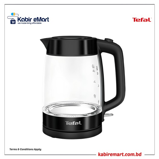 Tefal KI840830 Glass Type Electric Jug Kettle 1.7 Liter
