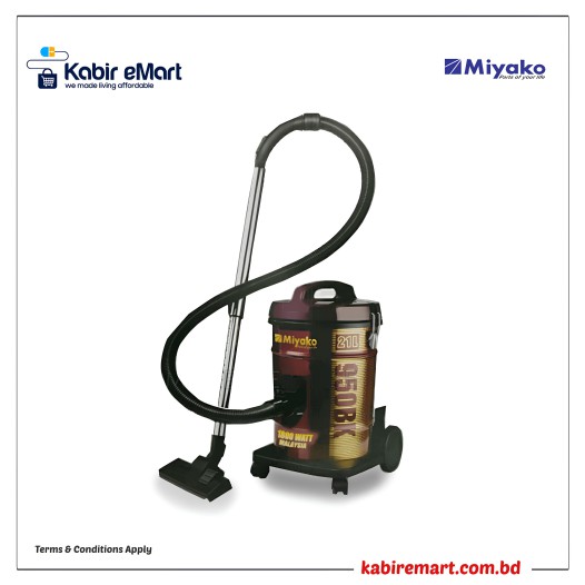 Vacuum Cleaner MVC-950 BK (21 Ltr) Miyako