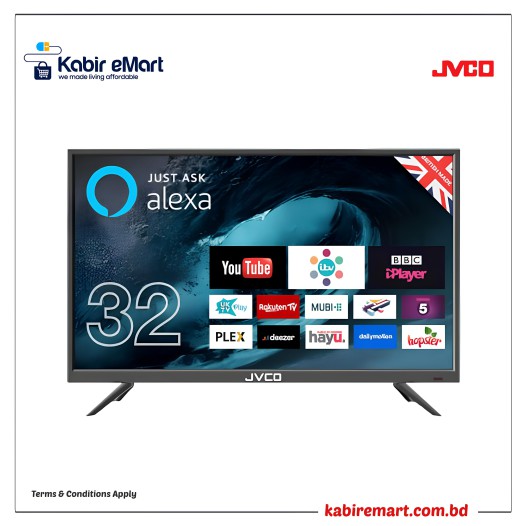 JVCO 32 Inch DF1 Google Smart LED TV