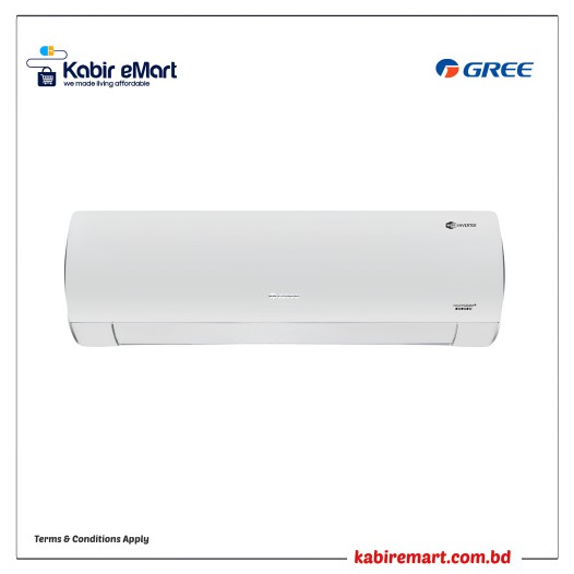 Gree AC 1.0 Ton GS-12XFV32 12000 BTU Inverter AC 60% Energy Saving