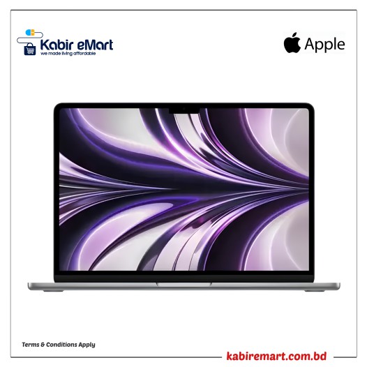 Apple MacBook Air (2022) M2 Chip 13 Inch Liquid Retina Display 8GB RAM 512GB SSD Space Gray #MLXX3LL/A / MLXX3ZP/A