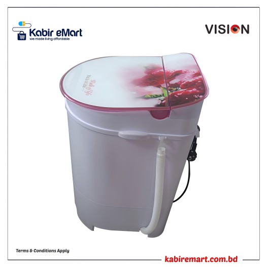 Vision Single Tub Washing Machine 3.5KG (XPB45A)