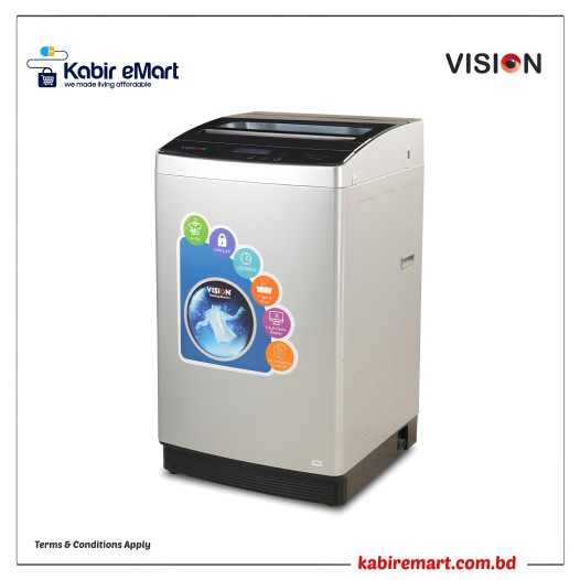 VISION Top Loading 8KG Washing Machine ATS80
