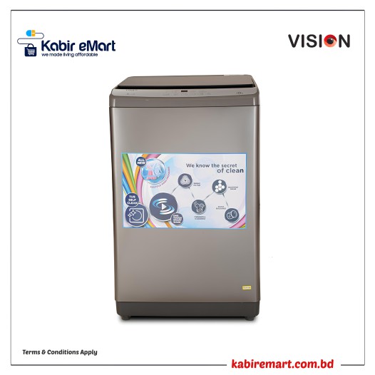 VISION Top Loading Washing Machine 10KG (TL-10P)