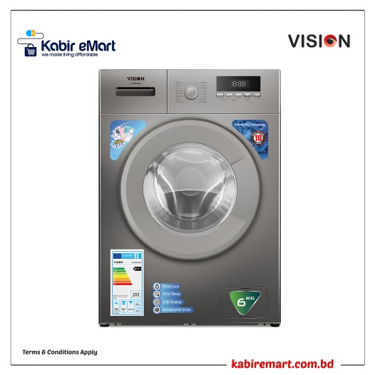 Vision 7KG Front Loading washing Machine FLT70