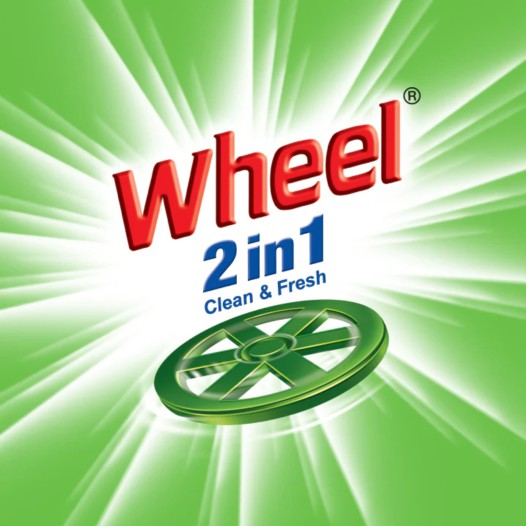 Wheel Washing Powder 2in1 Clean & Fresh 1Kg