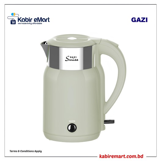Gazi Smiss Electric Kettle - GB-PW-1826-G