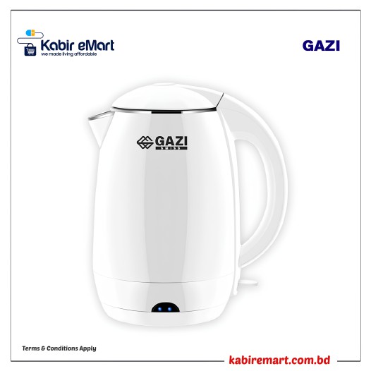 Gazi Smiss Electric Kettle - GB-P-1821W