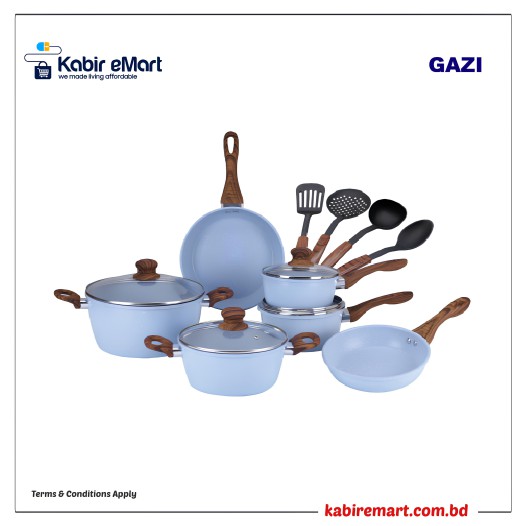 Gazi Non-Stick Cookware Set - FRC-14