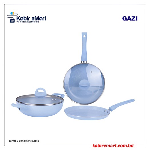 Gazi Non-Stick Cookware Set - SF 2201-5C
