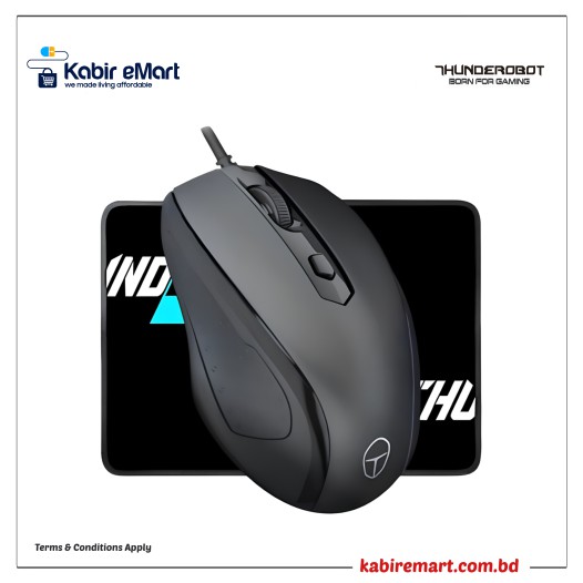 ThundeRobot M50T USB Mouse and Mousepad Combo