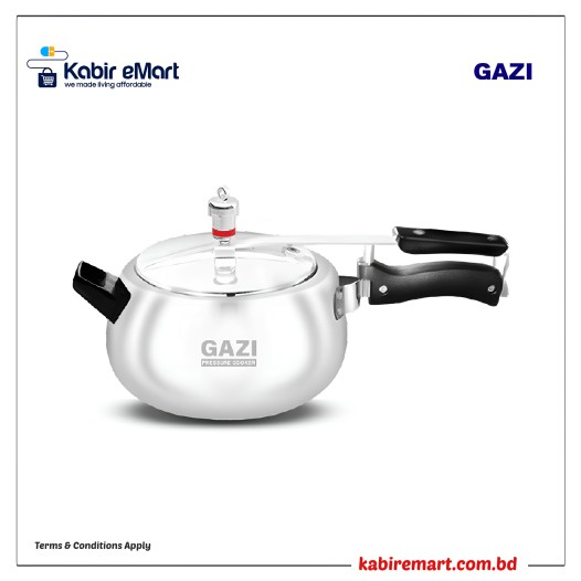 Gazi Pressure Cooker Oval (IB)-4.5L