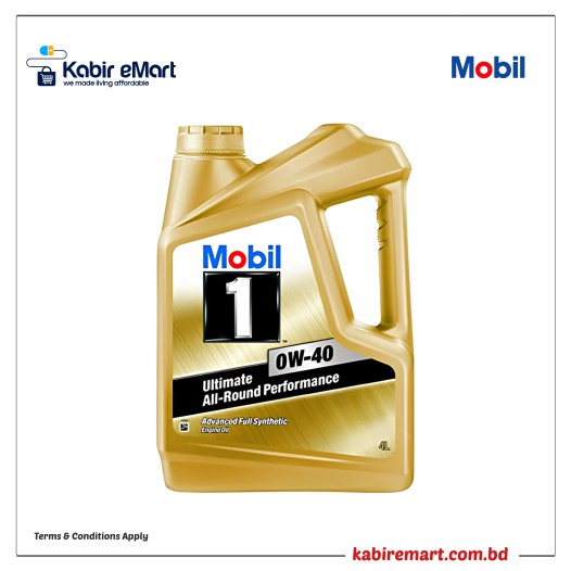Mobil1 0W-40 FULL SYNTHETIC 4L