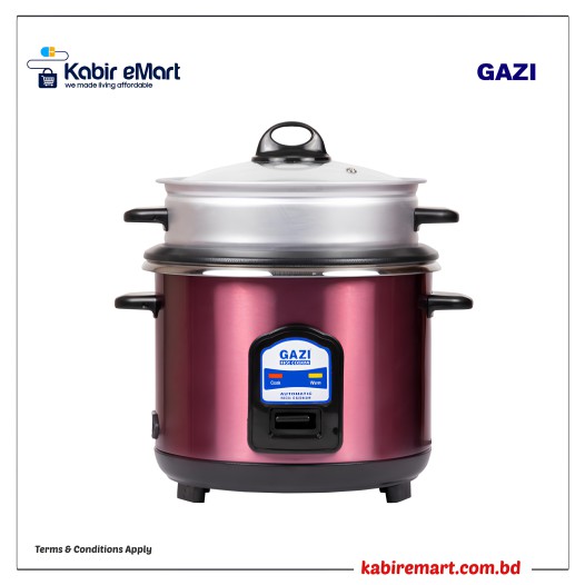 Gazi JRC 2.8L-2P Purple - Rice Cooker