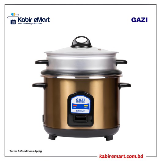 Gazi JRC 1.8L-2P Golden - Rice Cooke