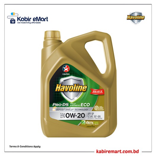 HAVOLINE 0W-20 FULL SYNTHETIC 4L