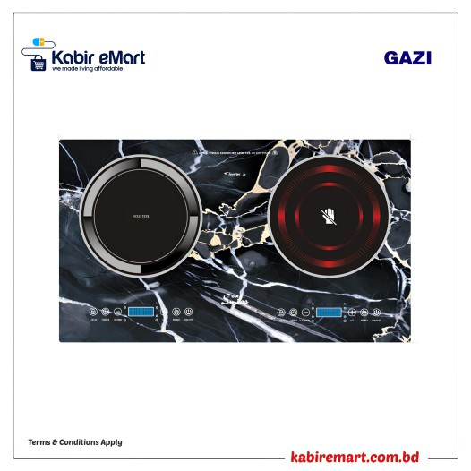 Gazi SMISS Induction & Infrared Cooker E-720A