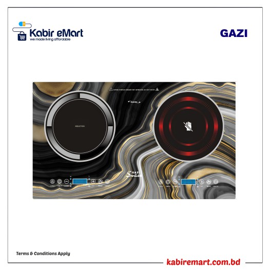 Gazi SMISS Induction & Infrared Cooker E-720B