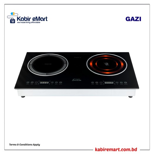 Gazi SMISS Induction & Infrared Cooker E-720