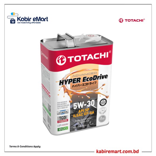 Totachi 5W-30 Advanced Fully Synthetic Engine Oil 4L